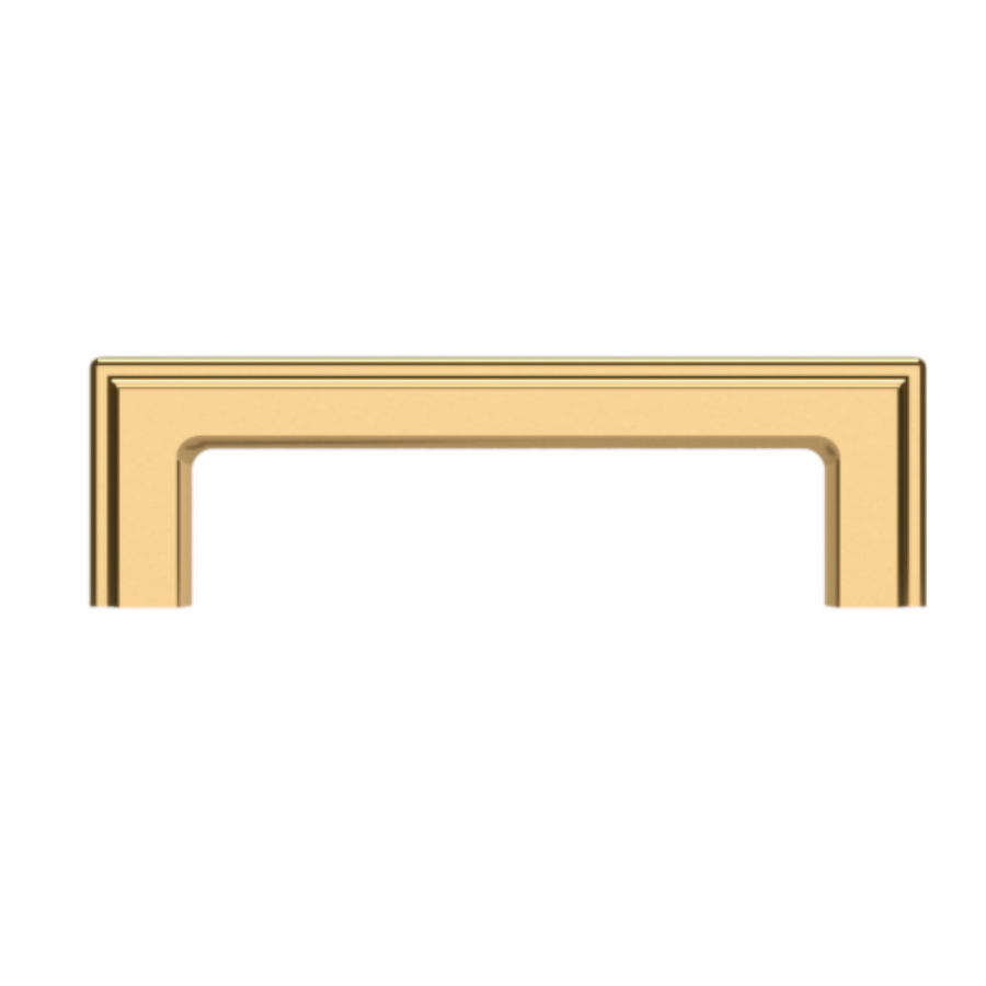 4426003 - 4" Centers - Raised Pull - Polished Brass