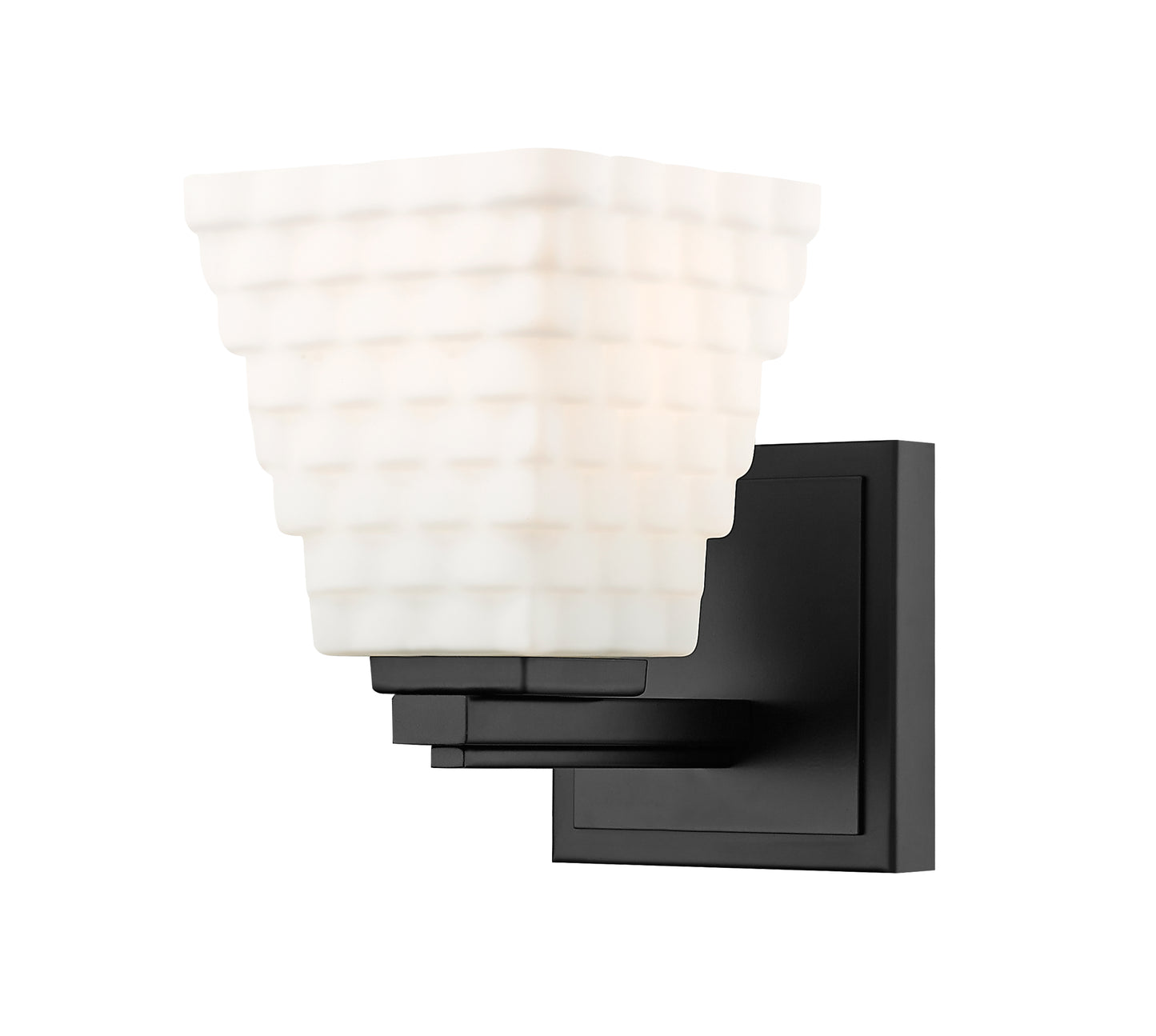 7514-1S-MB - Annalise 1 Light Wall 7" Sconce - Matte Black