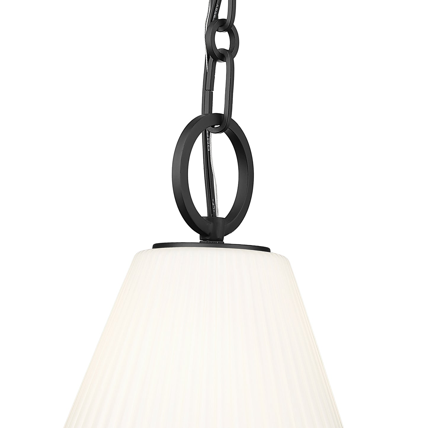 3042P10-MB - Alaric 1 Light 10" Pendant - Matte Black