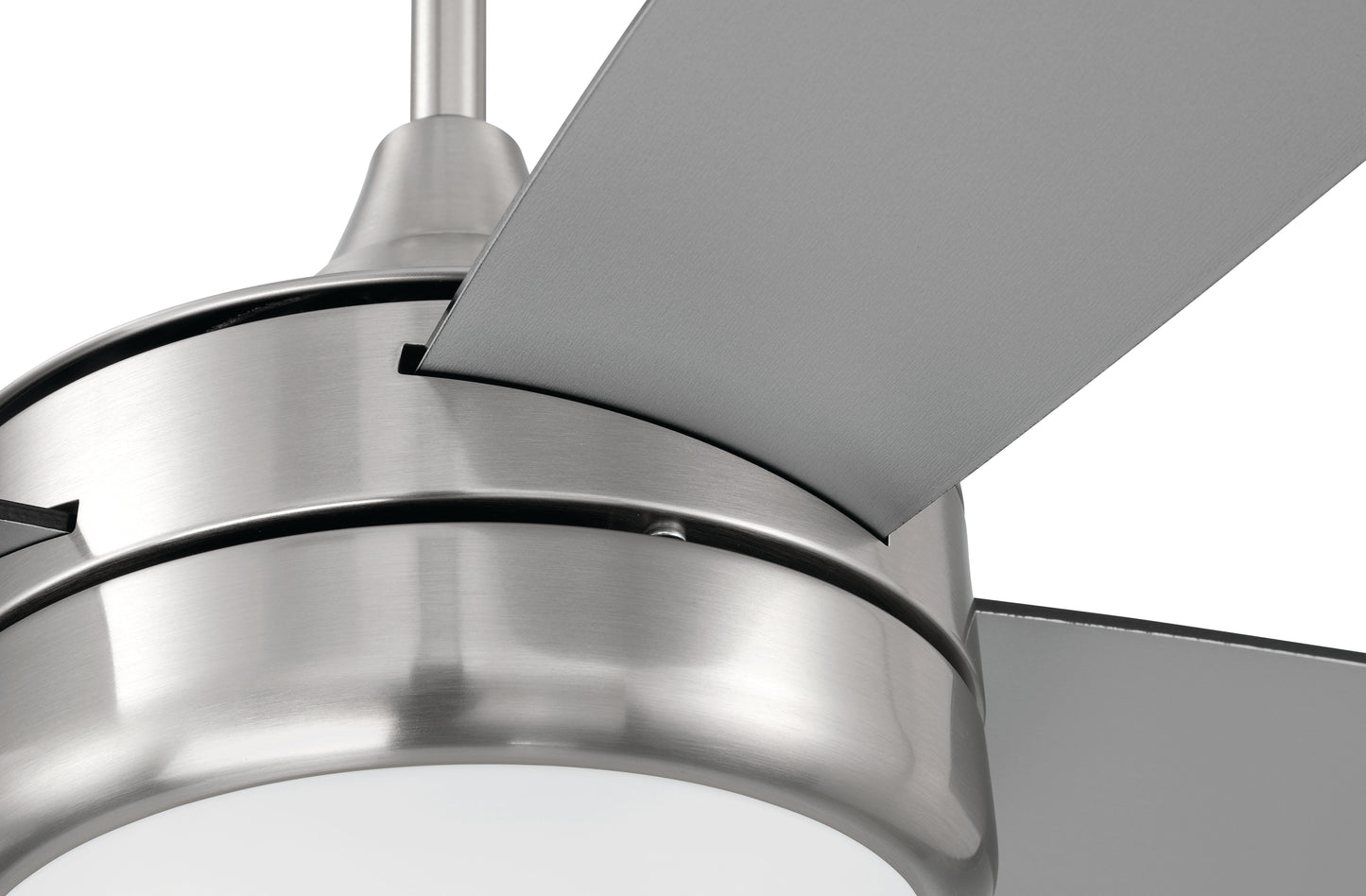 PHZ52BNK4-BNGW - Phaze II 4- Blade 52" 4 Blade Ceiling Fan with Light Kit - Brushed Nickel