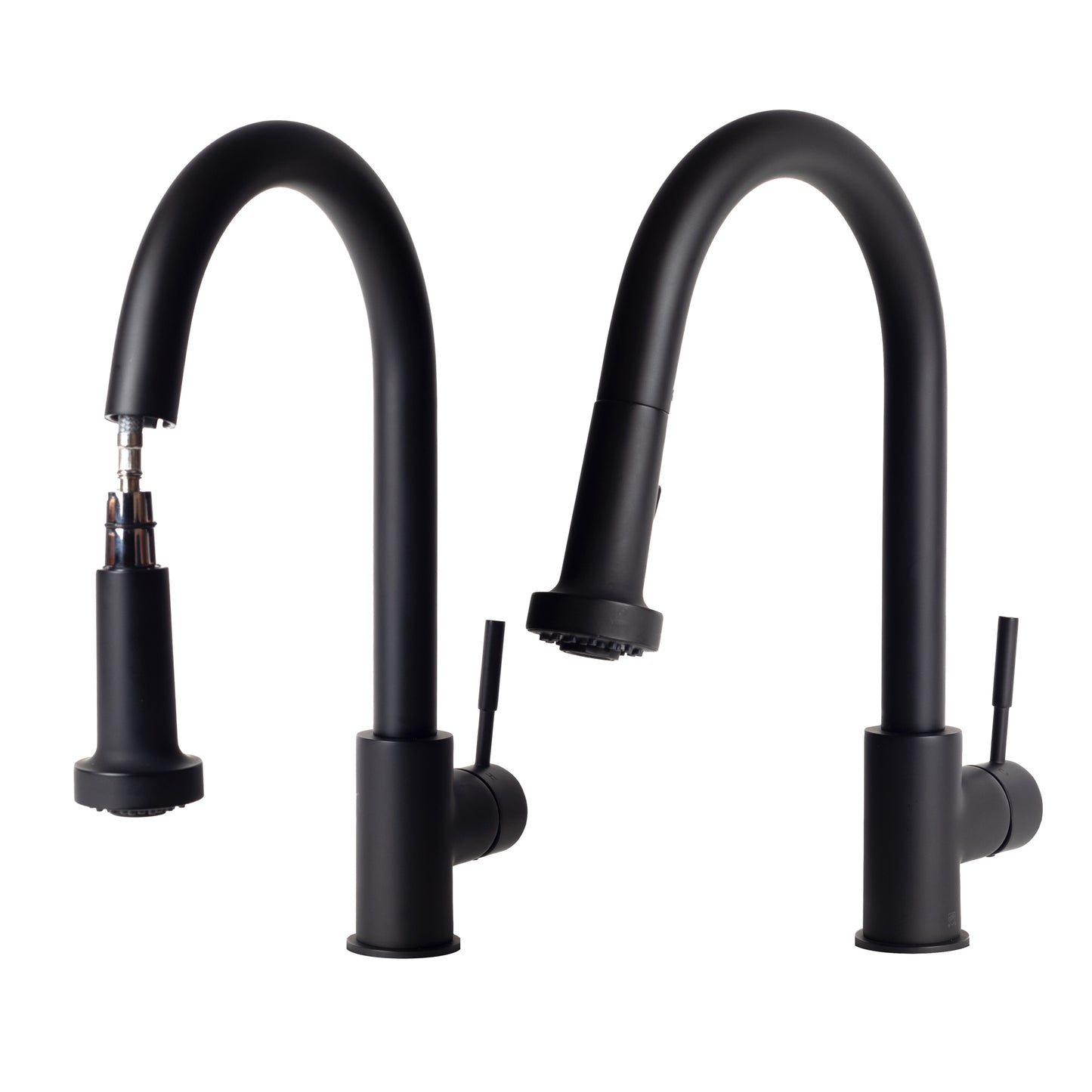 MON-KF-MB - Monet Kitchen Faucet in Matte Black