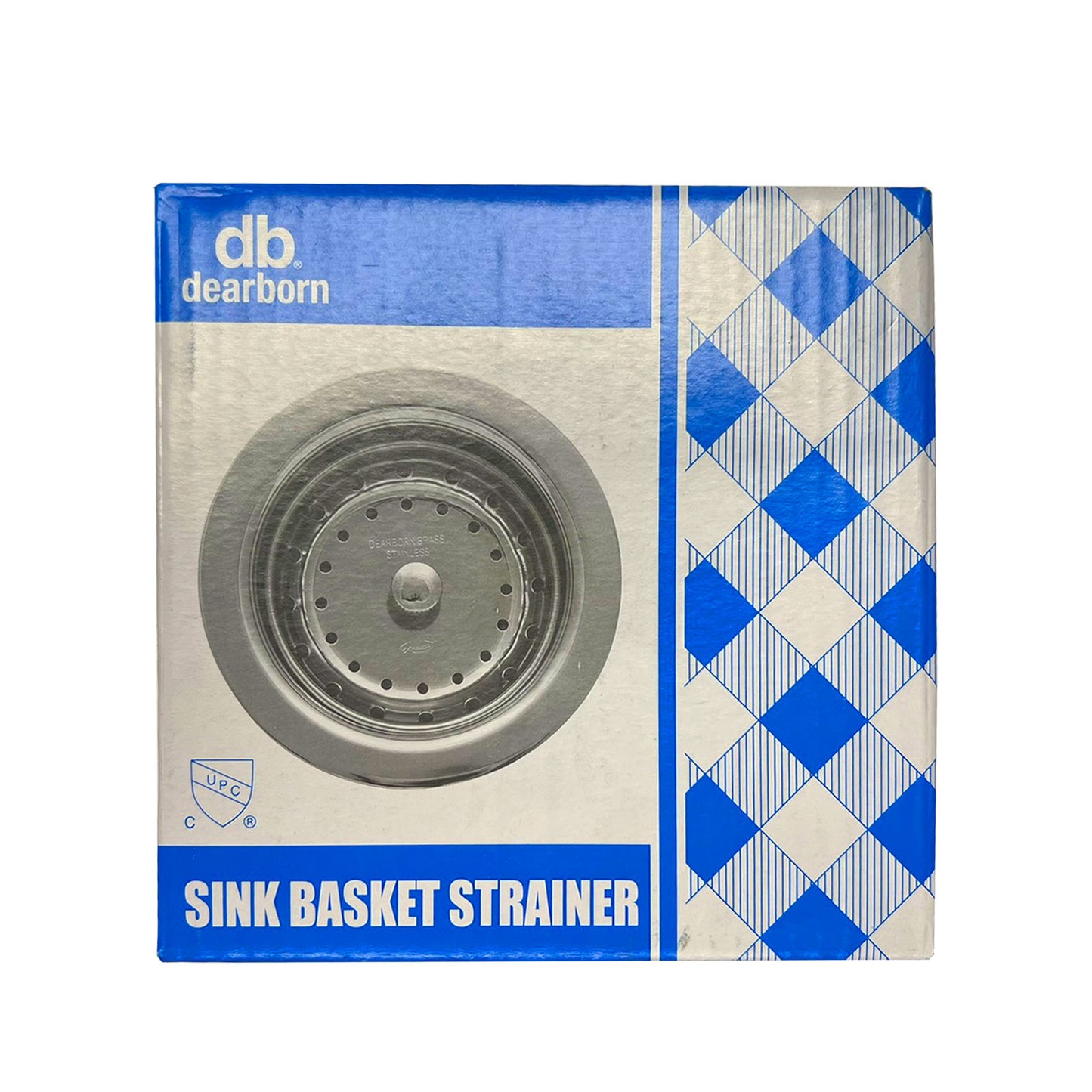 16BN - Dearborn Brass 16 Commercial Grade Deep Cup Sink Strainer for 4" Sink Drains