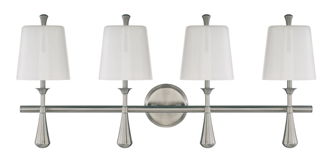 57404-BNK - Palmer 4 Light 32" Wide Vanity Light - Brushed Nickel