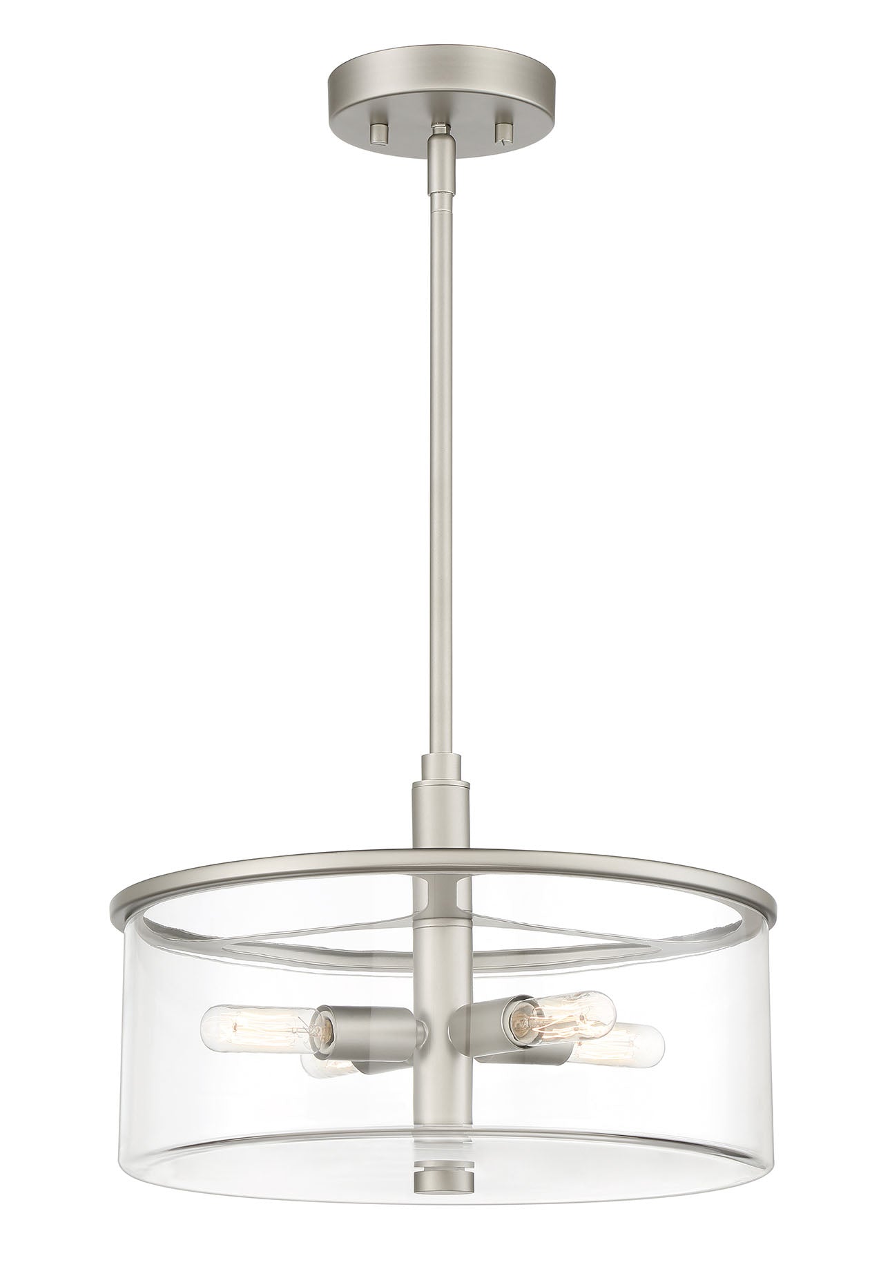 55694-SN - Hailie 4 Light 14.13" Wide Pendant - Satin Nickel
