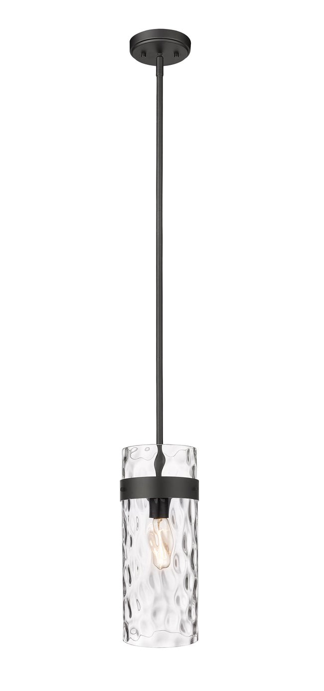 3035P6-MB - Fontaine 1 Light 6" Pendant - Matte Black