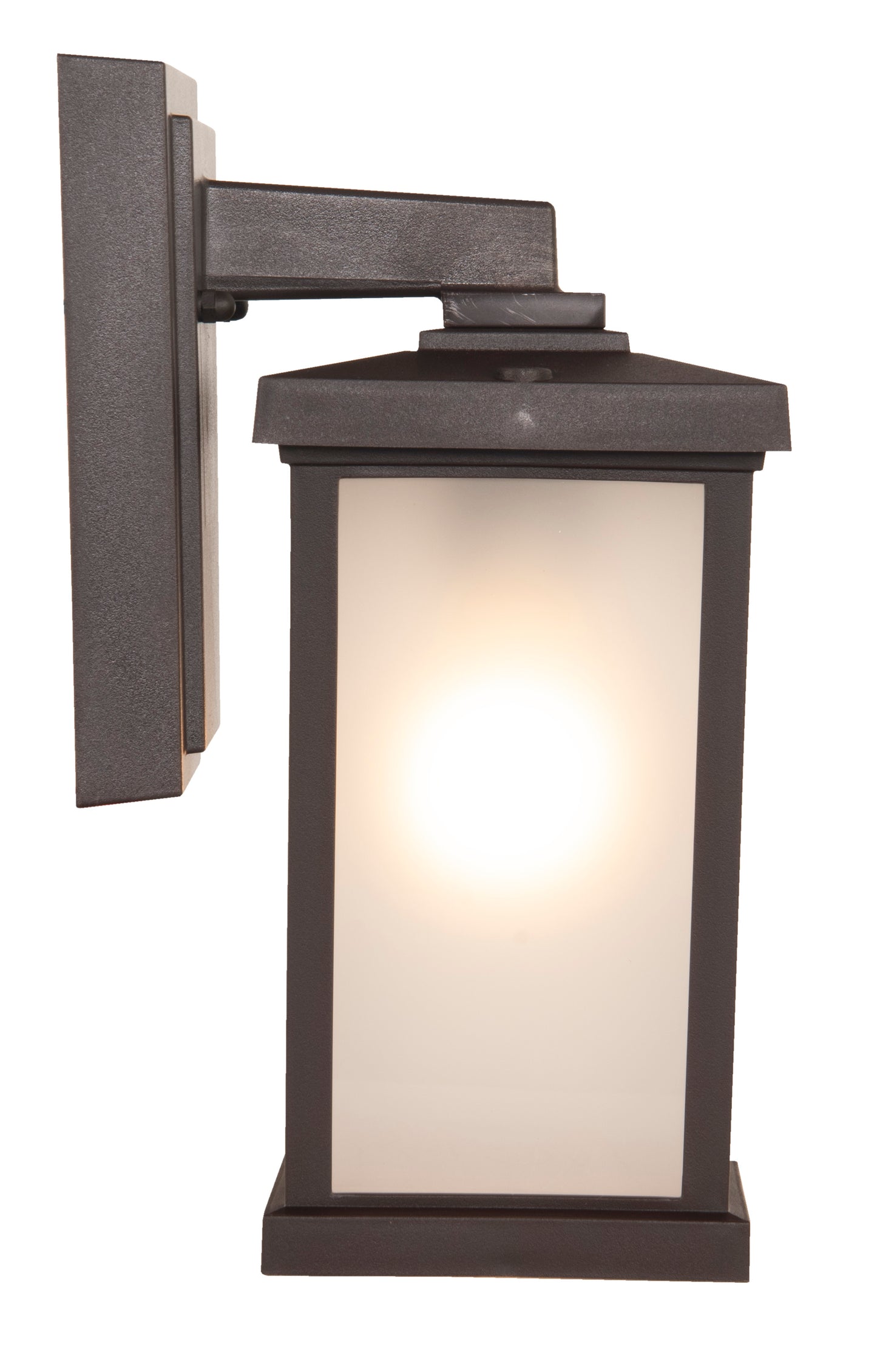 ZA2404-BZ - Resilience Lanterns 1 Light 11.38" High Outdoor Wall Lantern - Bronze