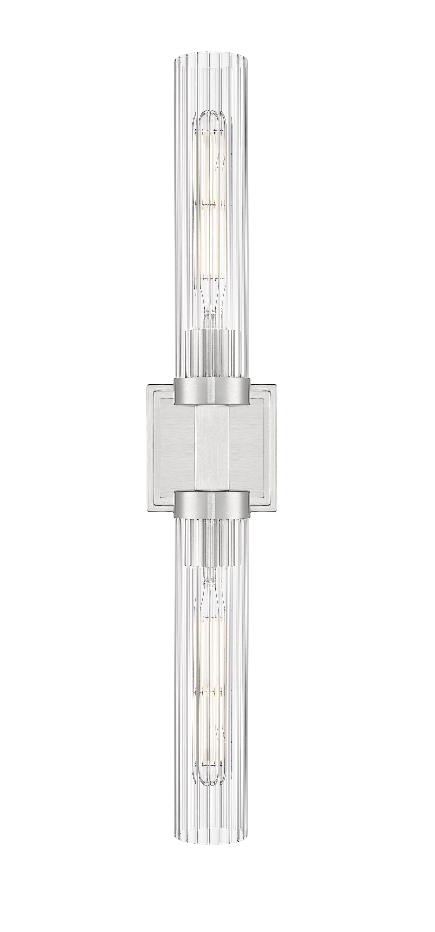 740-2W-BN - Beau 2 Light Wall 27" Sconce - Brushed Nickel