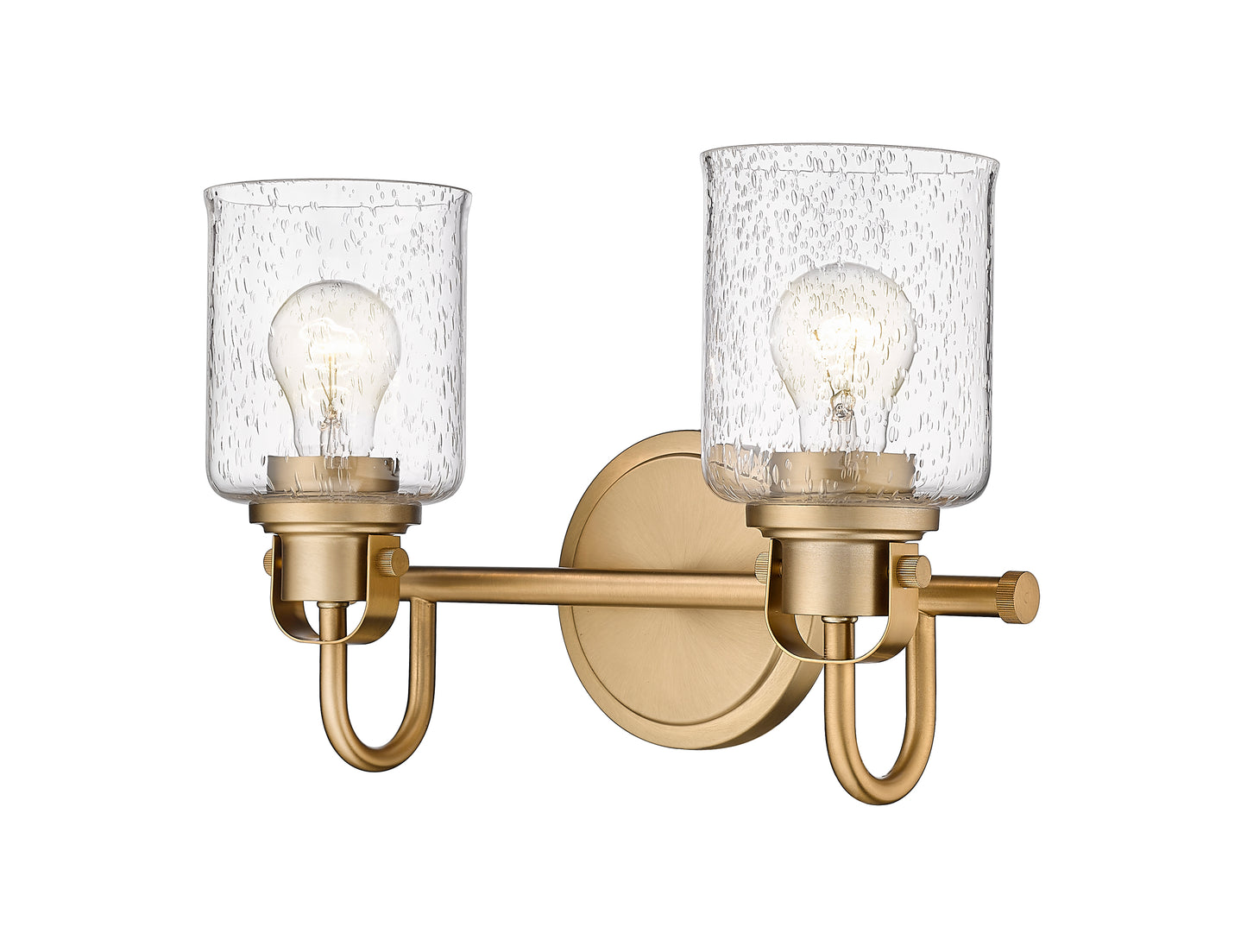 340-2V-HG - Kinsley 2 Light 14" Vanity - Heirloom Gold