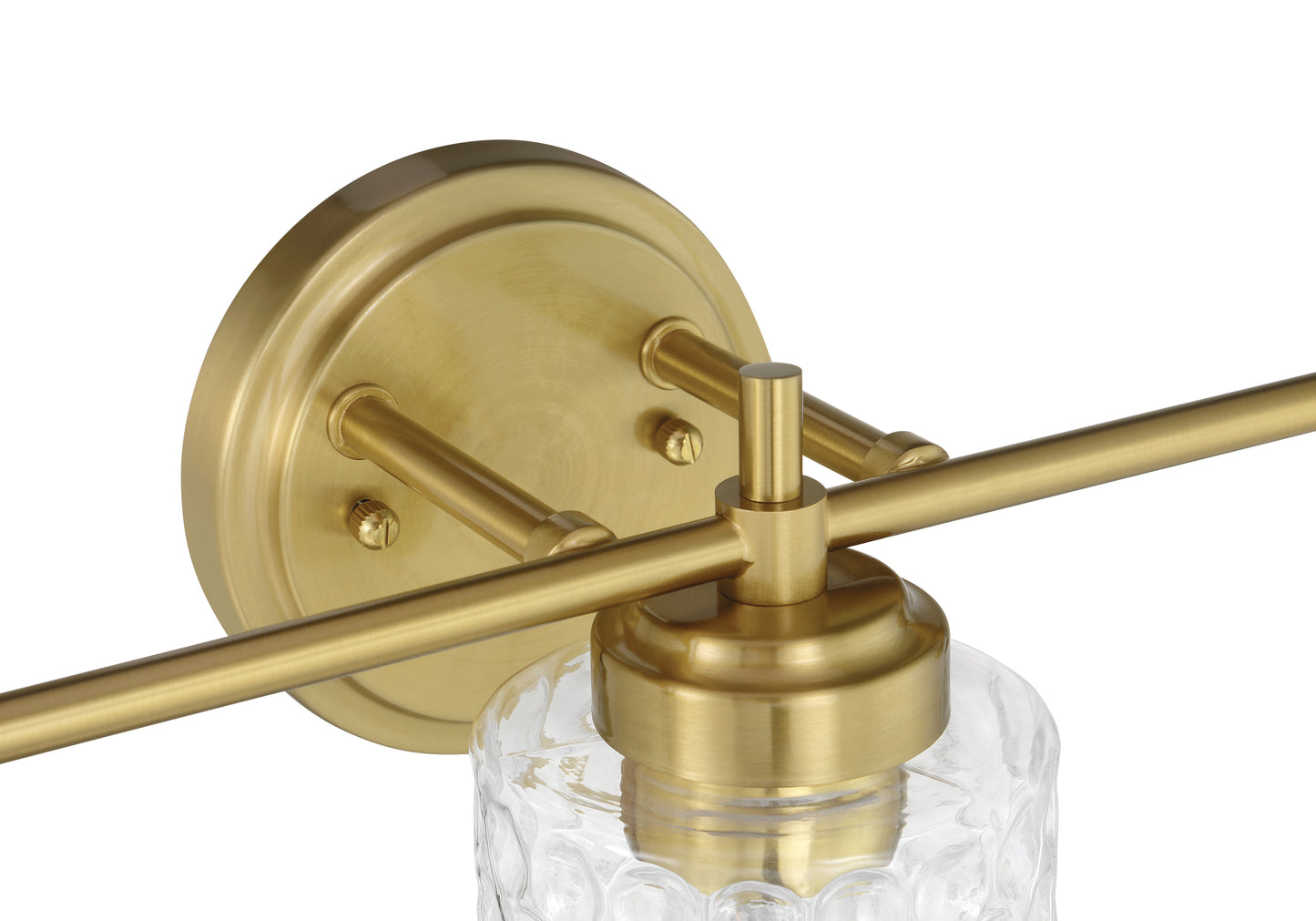 60503-SB - Claire 3 Light 21" Wide Vanity Light - Satin Brass