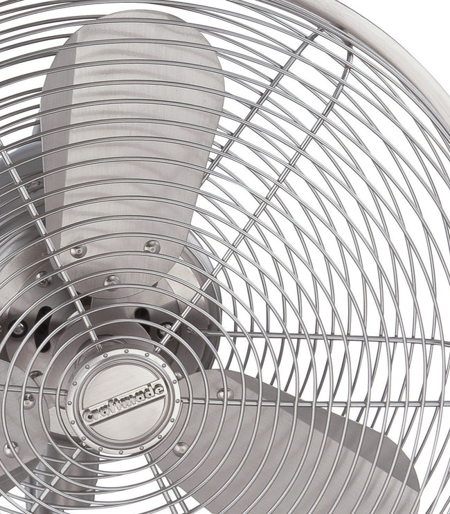 BW116BNK3-HW - Bellows I Hard-wired 14" 3 Blade Ceiling Fan - Brushed Nickel
