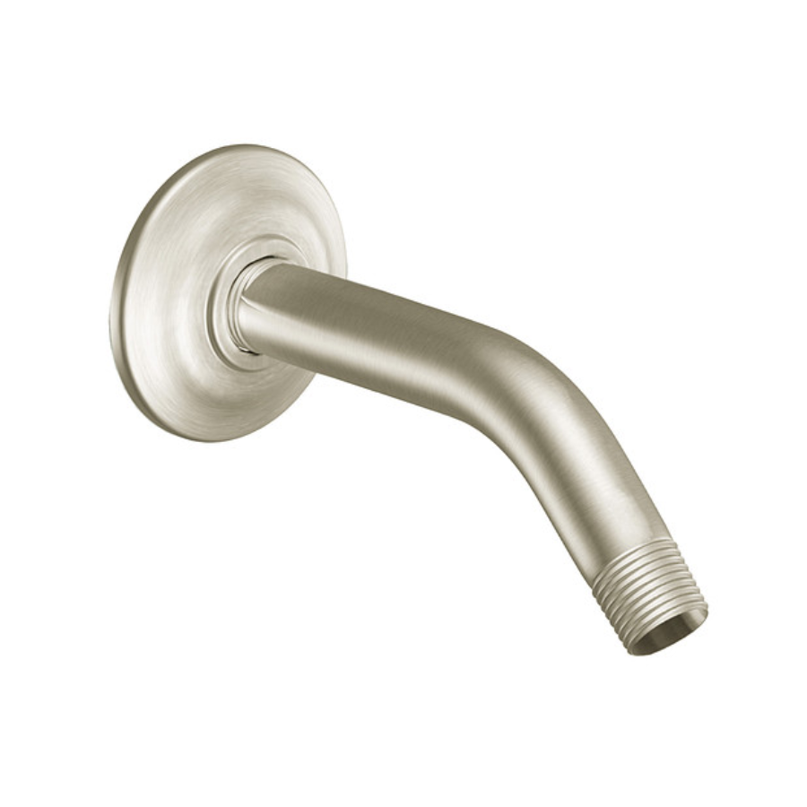 CL10154BN - 6" Shower Arm & Flange - Brushed Nickel