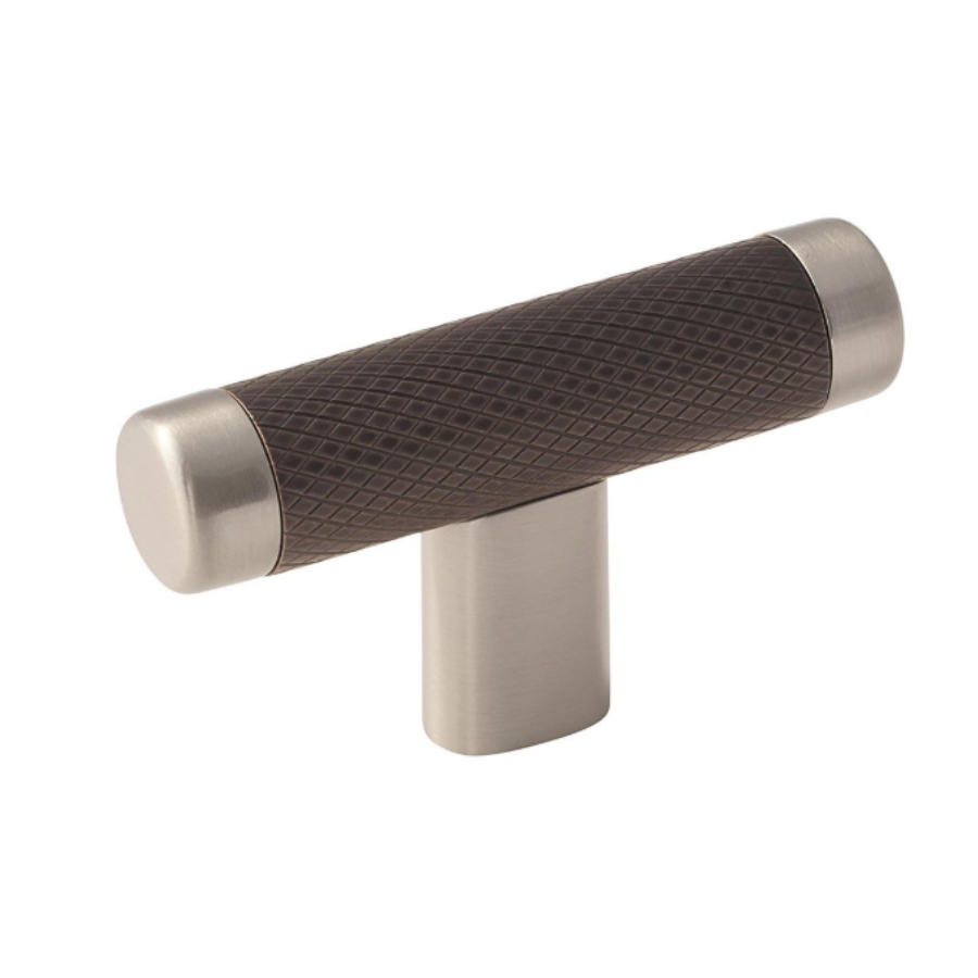 BP36556G10ORB-10PACK - Bronx 5/8" Bar Cabinet Knob - Satin Nickel/ Oil Rubbed Bronze