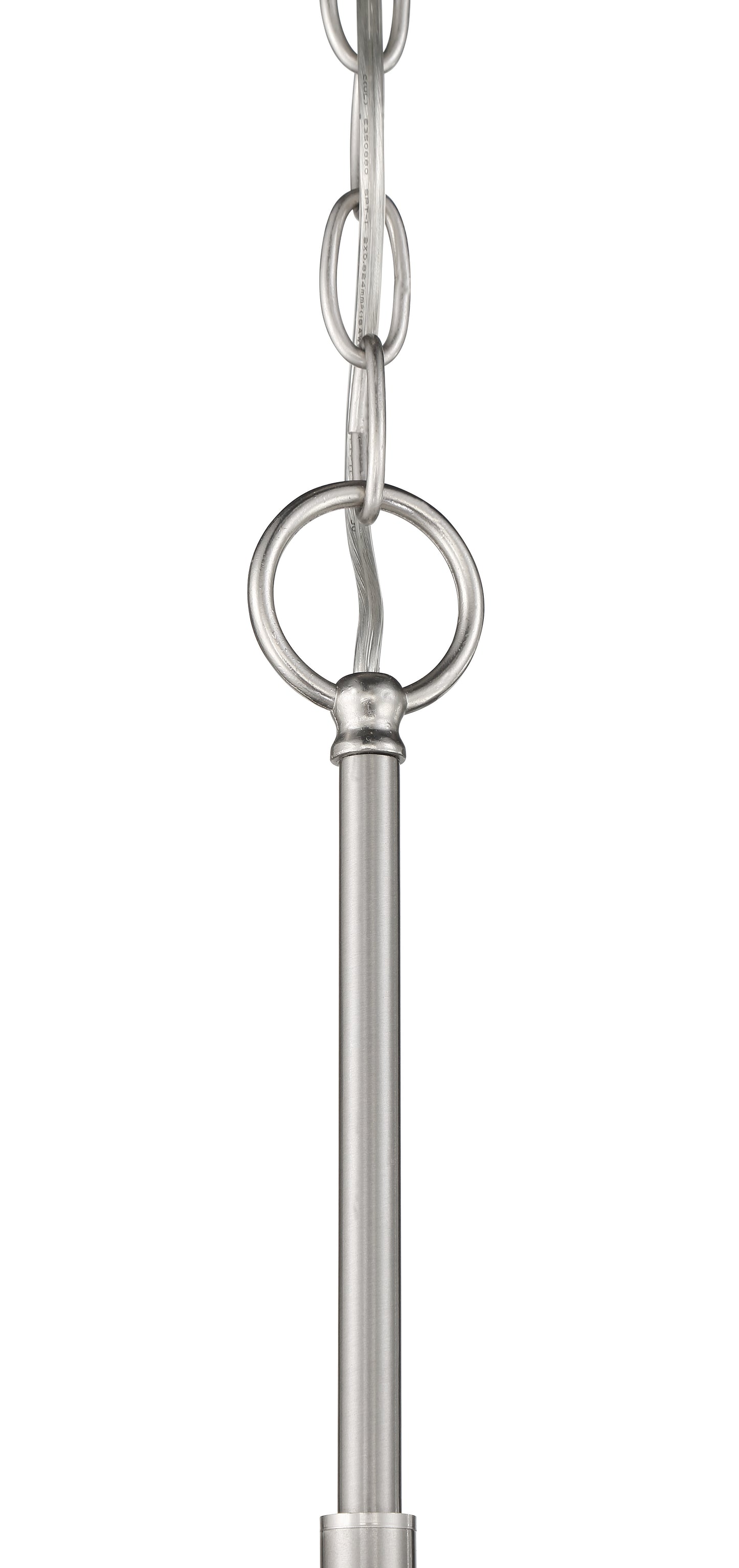 56223-BNK - Glenda 3 Light 20" Wide Chandelier - Brushed Nickel