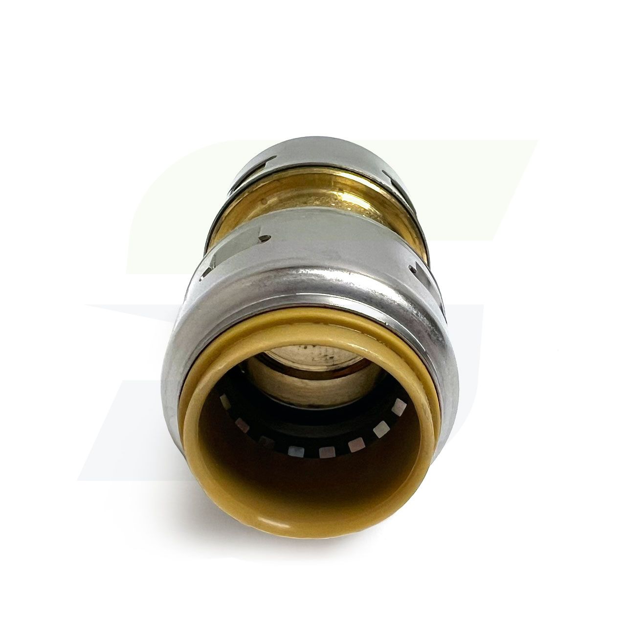 U016LF - 3/4" Push-to-Connect Lead Free Brass  Coupling