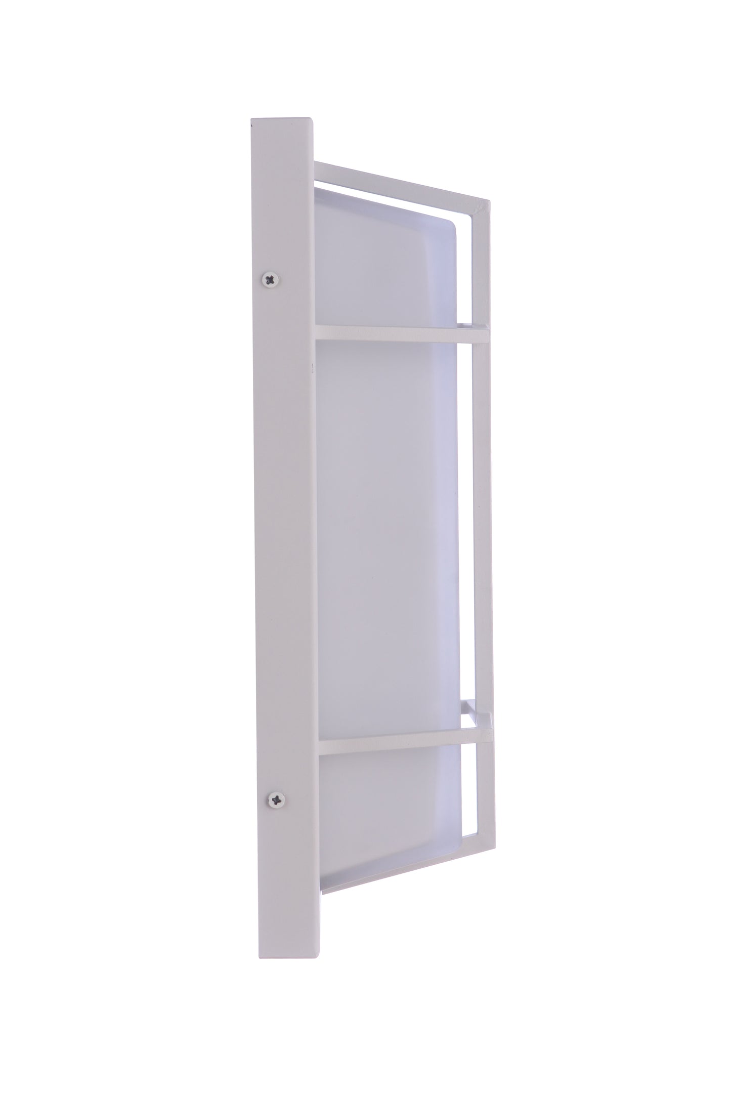 ZA6112-TW - Bulkhead Rectangular 2 Light 14" High Outdoor Wall/Ceiling Mount - Textured White