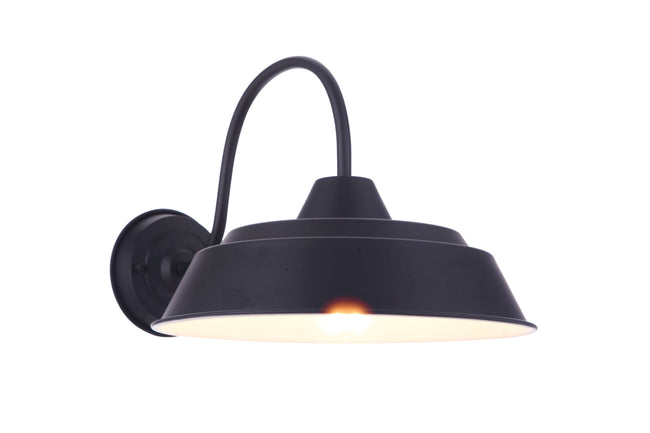 ZA5514-MN - Landmark 1 Light 9.63" High Outdoor Wall Lantern - Midnight