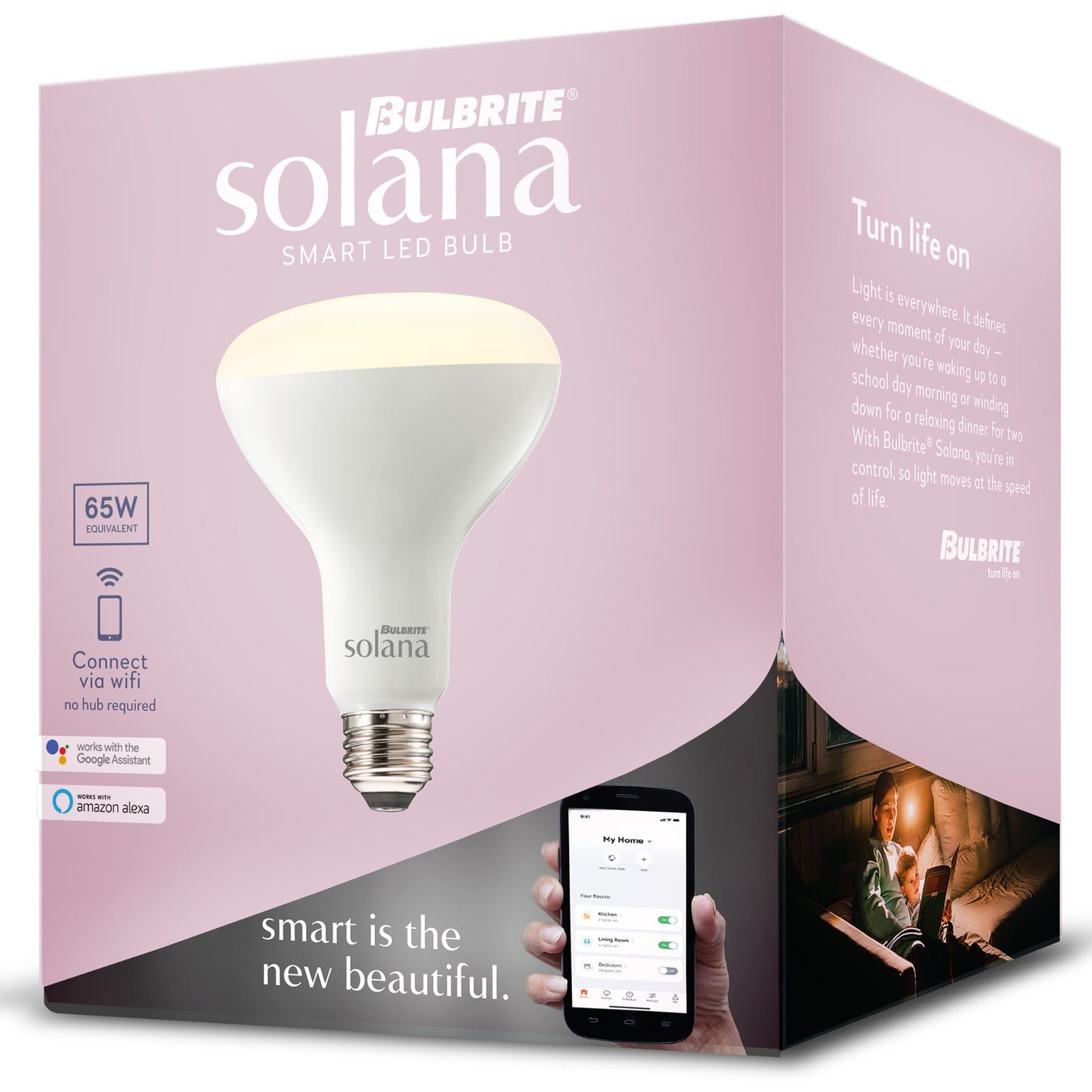 196110 - Frost BR30 Wi-Fi Smart LED Light Bulb - 8 Watt - Adjustable Color Temperature
