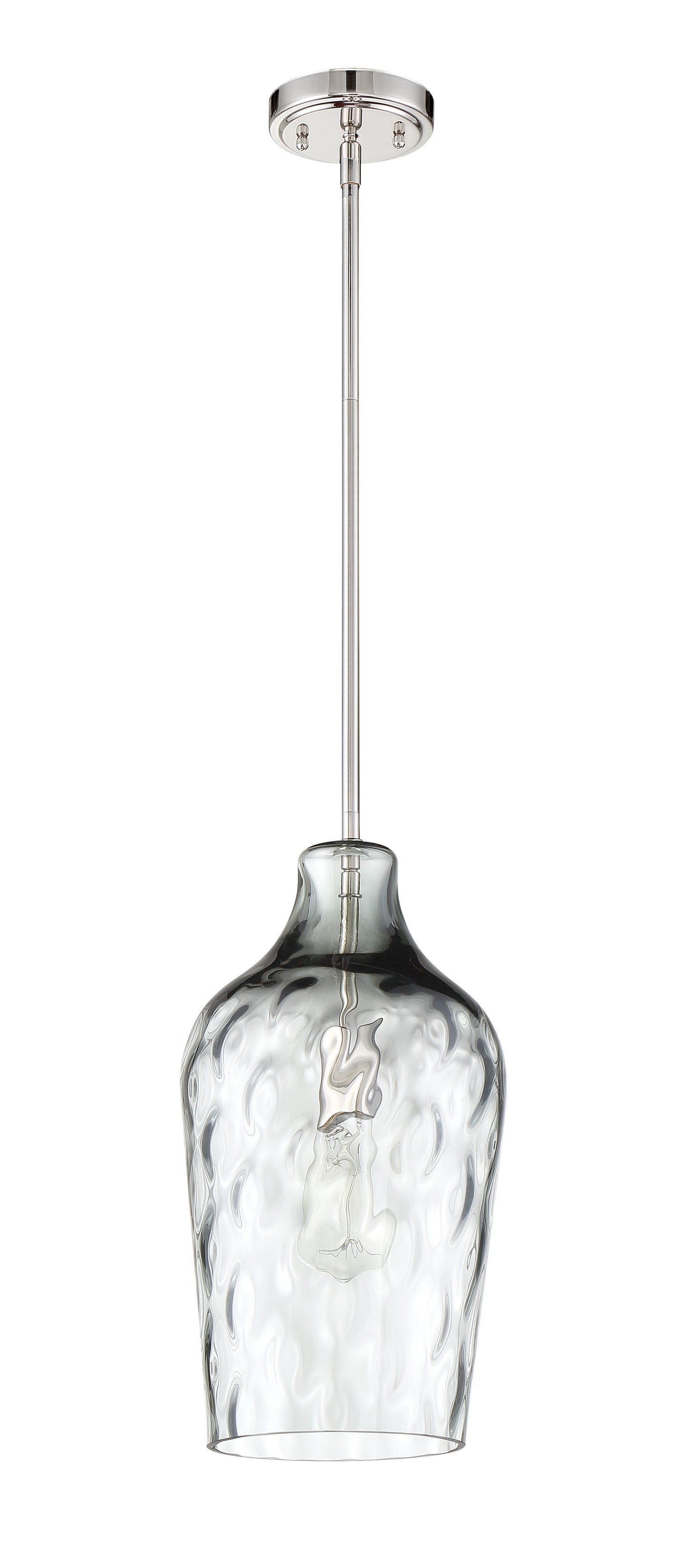 P726BNK1 - 1 Light 9" Wide Pendant - Brushed Nickel