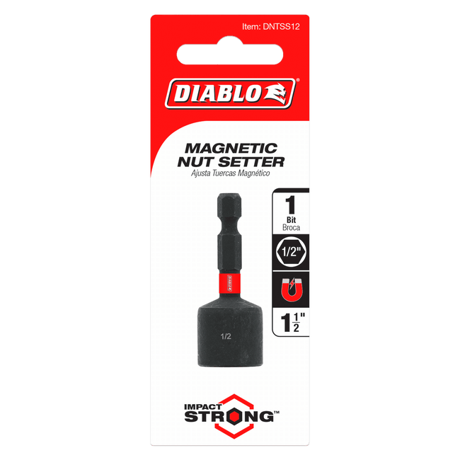 1-7/8" Length Magnetic Nut Setter