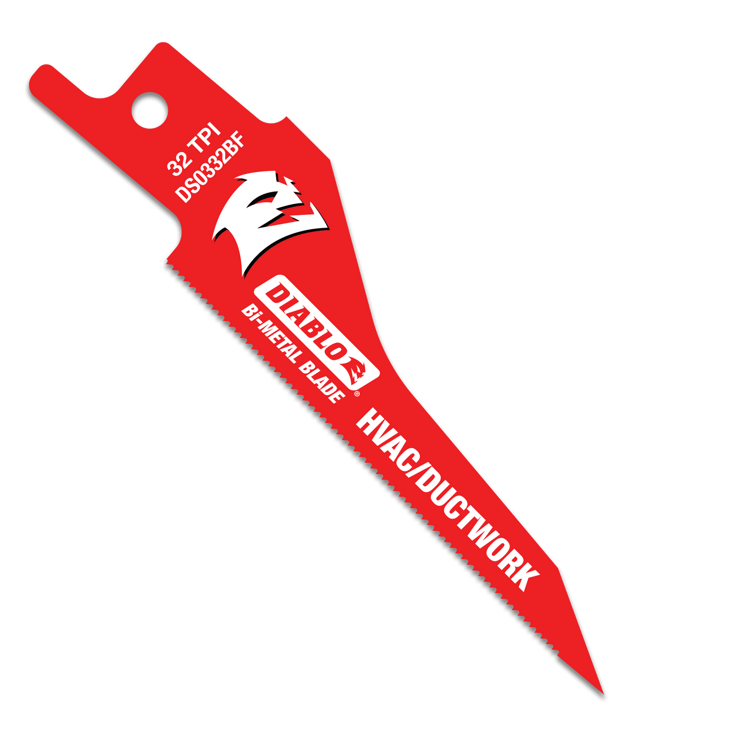 DS0332BF5 - 3-1/4" HVAC/Ductwork Bi-Metal Reciprocating Blade