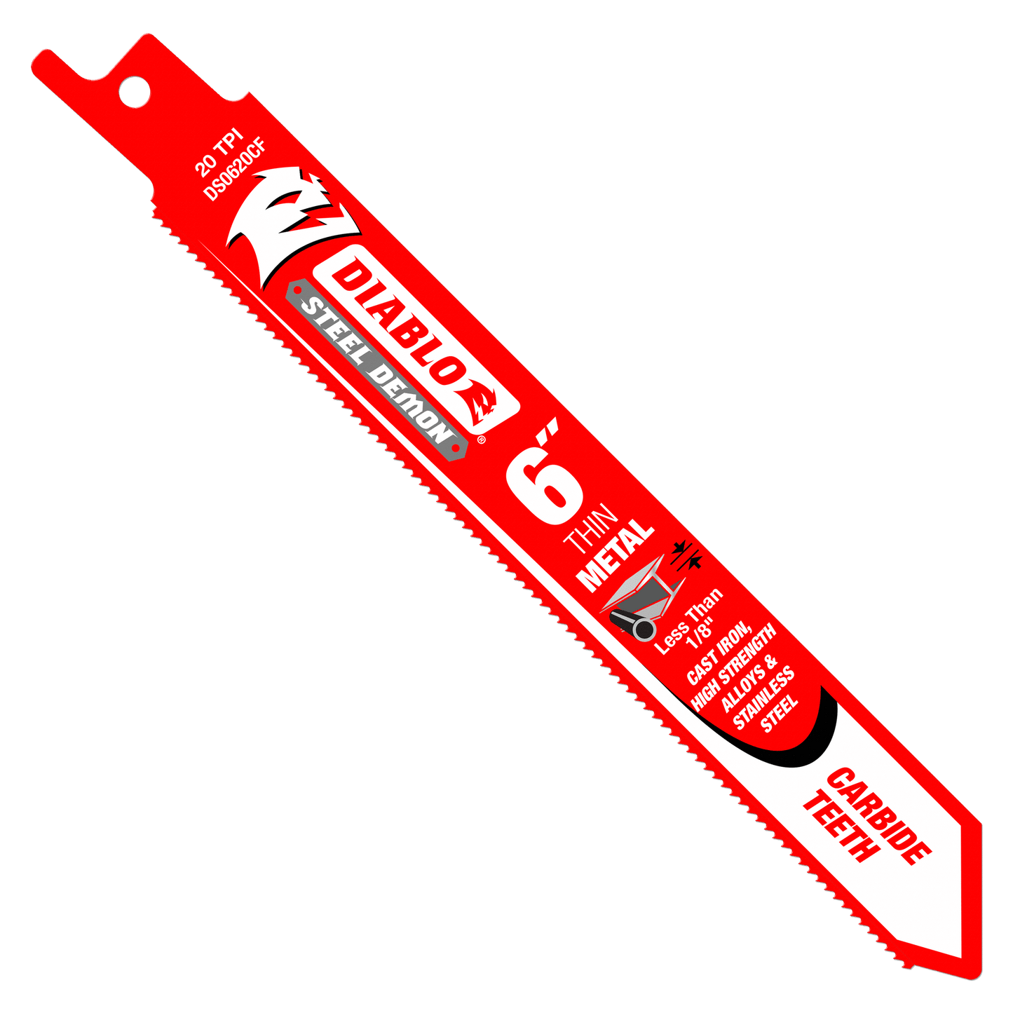 Steel Demon Carbide Recip Blades for Thin Metal (less than 1/8") Cutting