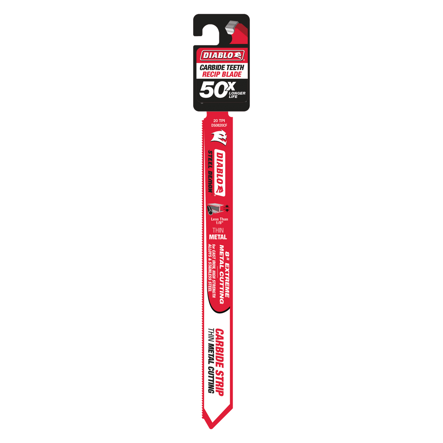 Steel Demon Carbide Recip Blades for Thin Metal (less than 1/8") Cutting