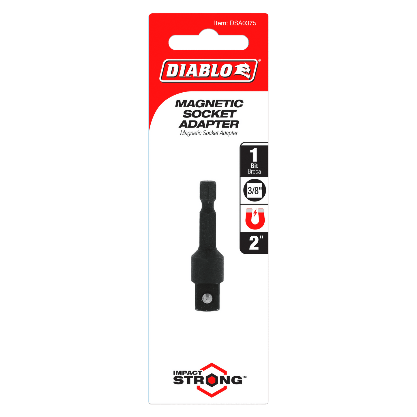 Square x 1/4" Hex Socket Adapter