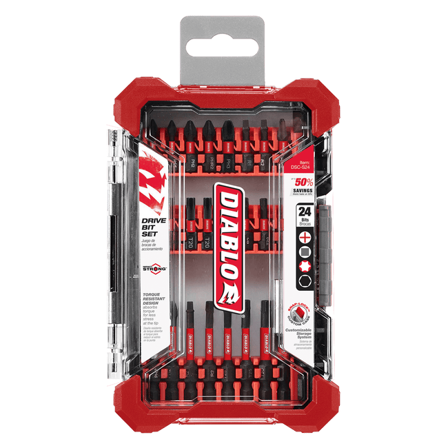 DSC-S24 - 24 pc Screwdriving Set (24-Piece)