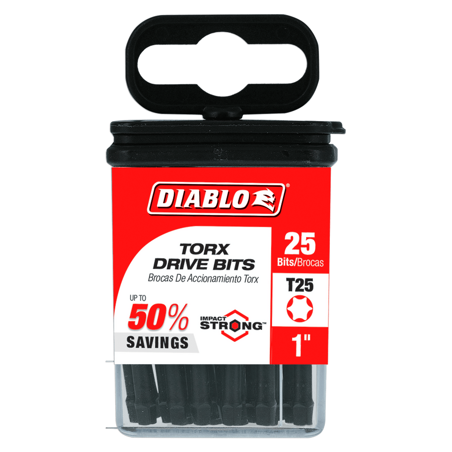 DT251P25 - 1" #25 Torx Drive Bits (25-Pack)
