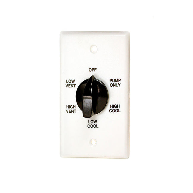 7110 - Evaporative Cooler Wall Switch - 6 Position 2 Speed