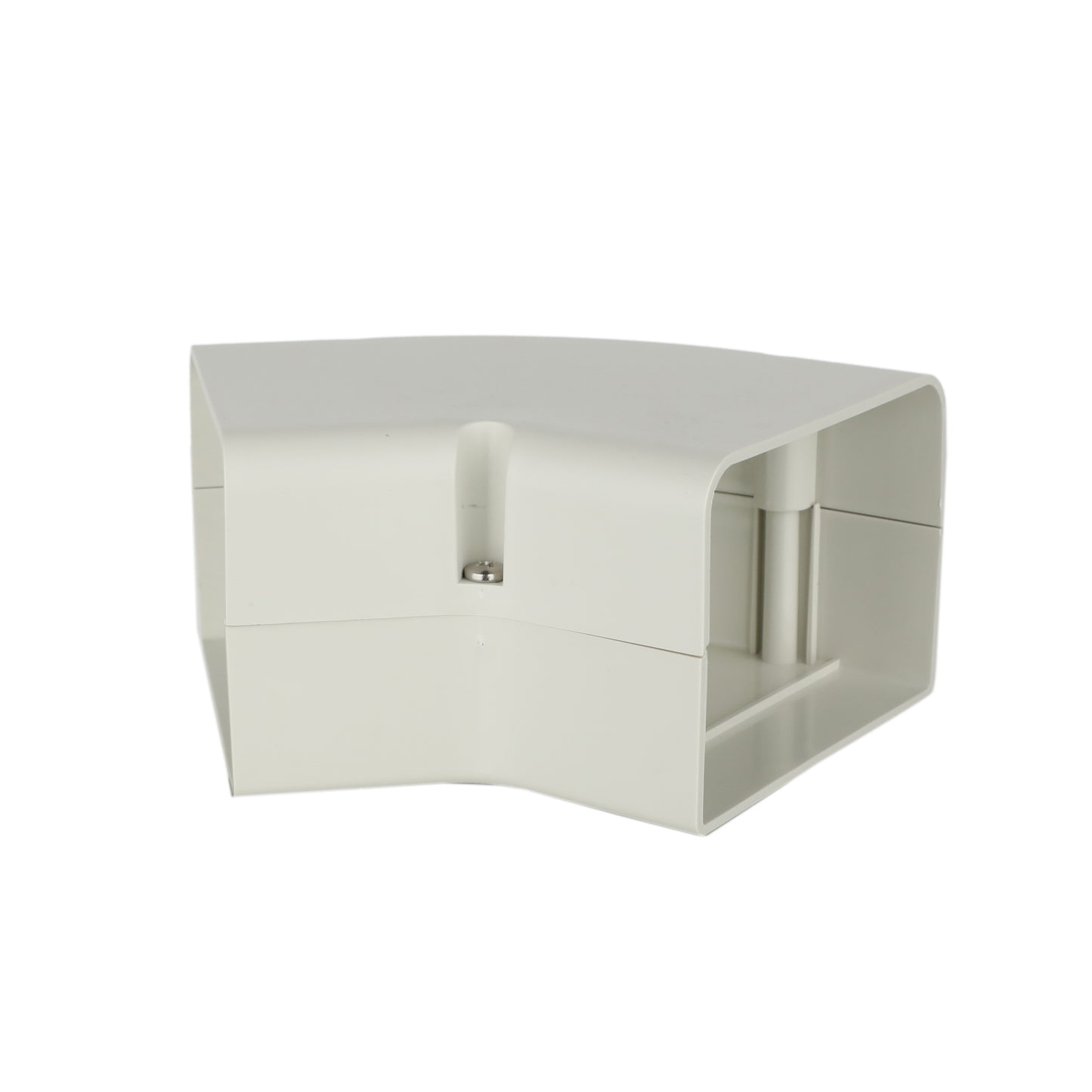 230-FB454 - SpeediChannel Line Set Cover - 45 Degree Flat Bend - 4"