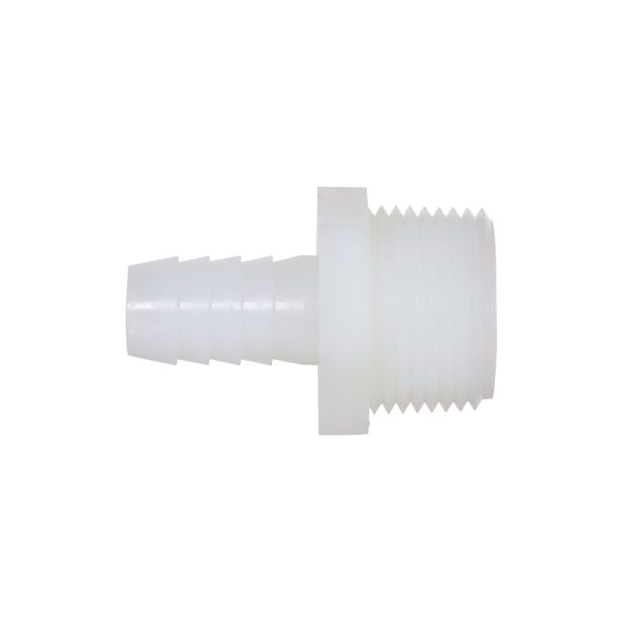 701-002 - Nylon Fitting - Male Adapter - 1/2" Barb x 3/4" MIPT