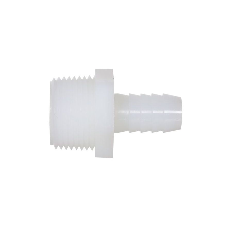 701-002 - Nylon Fitting - Male Adapter - 1/2" Barb x 3/4" MIPT