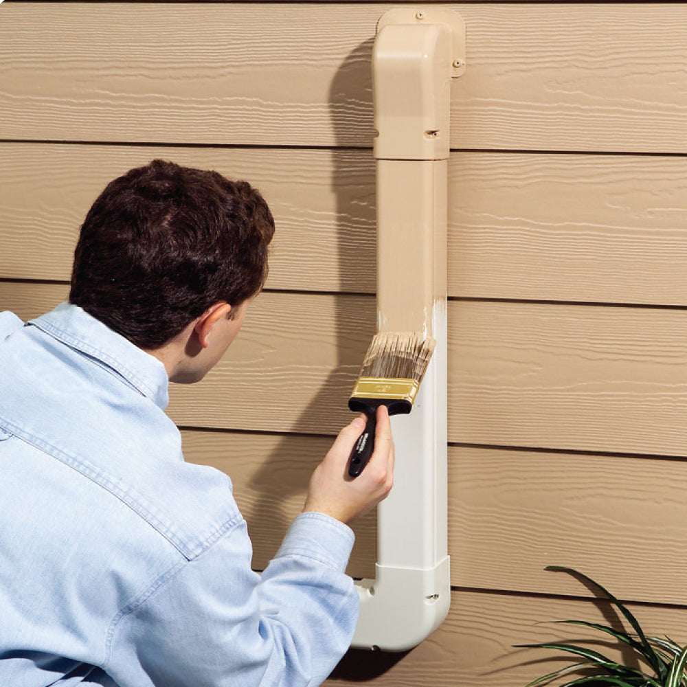 230-SF4 - SpeediChannel Line Set Cover - Soffit Fitting - 4"