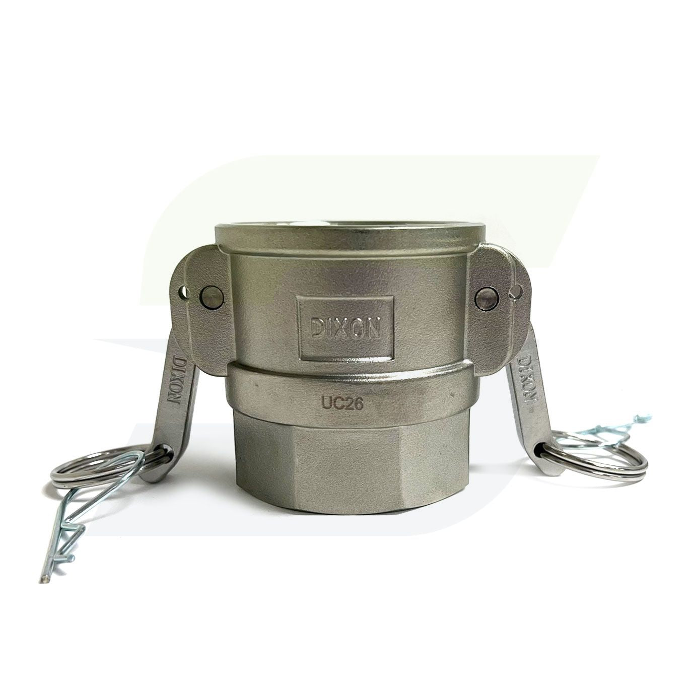 G200-D-SS - 2" Stainless Steel Cam & Groove Global Type D Coupler x Female NPT