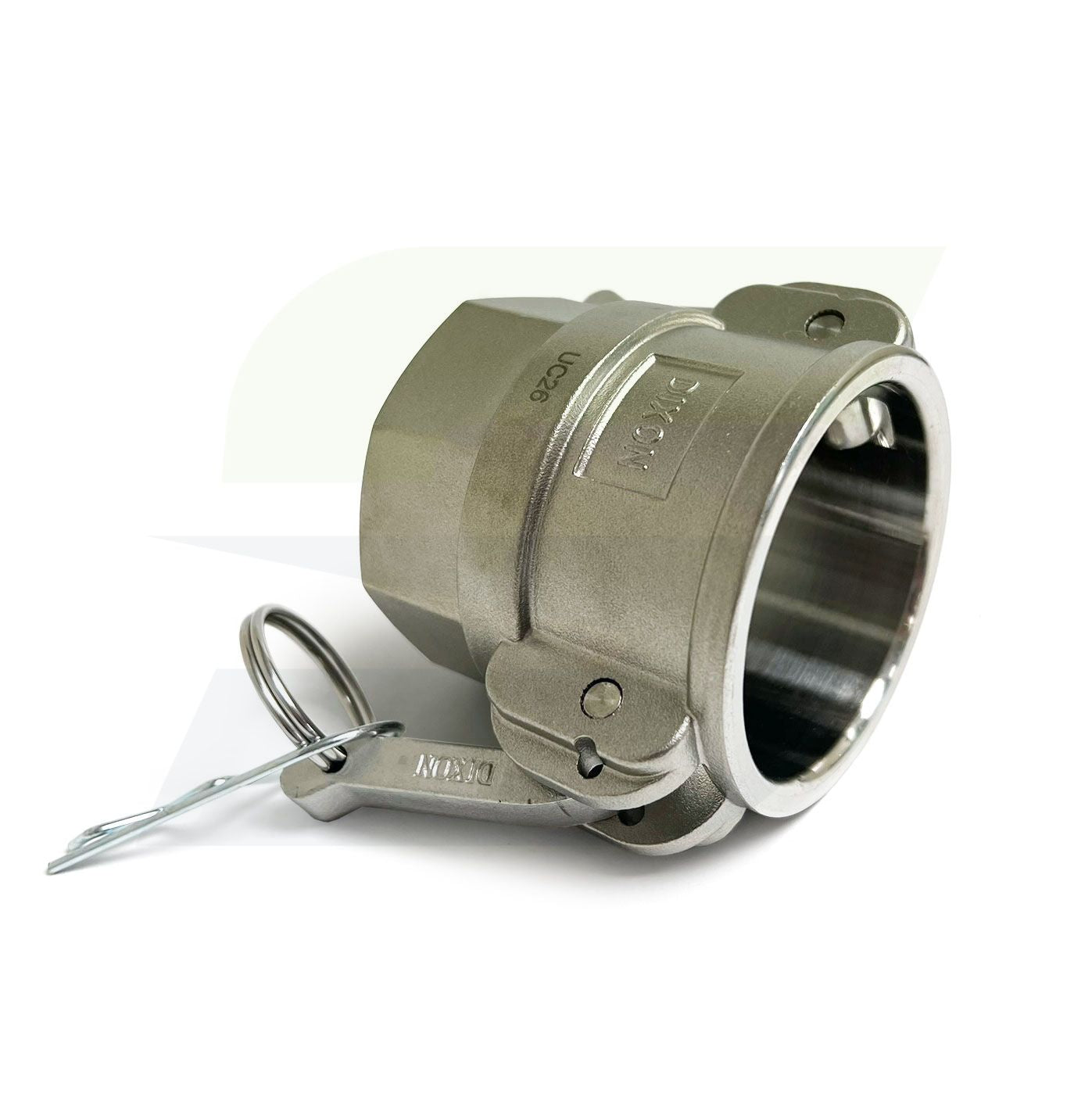 G200-D-SS - 2" Stainless Steel Cam & Groove Global Type D Coupler x Female NPT