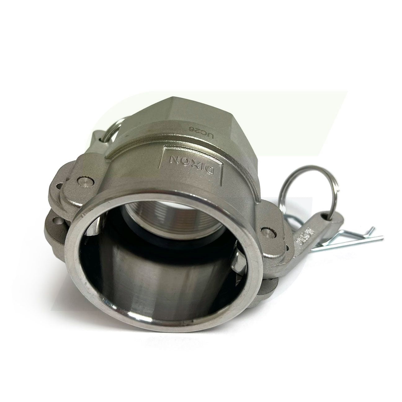 G200-D-SS - 2" Stainless Steel Cam & Groove Global Type D Coupler x Female NPT