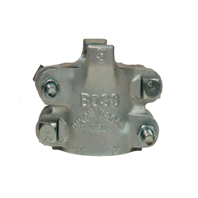 BU28 - 4-Bolt 2-Gripping Fingers Boss Clamp for 2" Hose ID