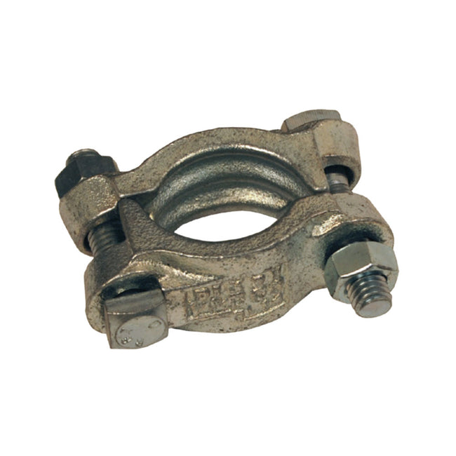 DL275 - Double Bolt Hose Clamp for 2" Hose ID