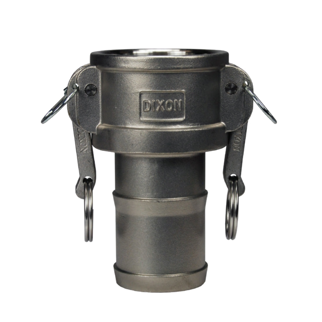 G200-C-SS - 2" Stainless Steel Cam & Groove Global Type C Coupler x Hose Shank