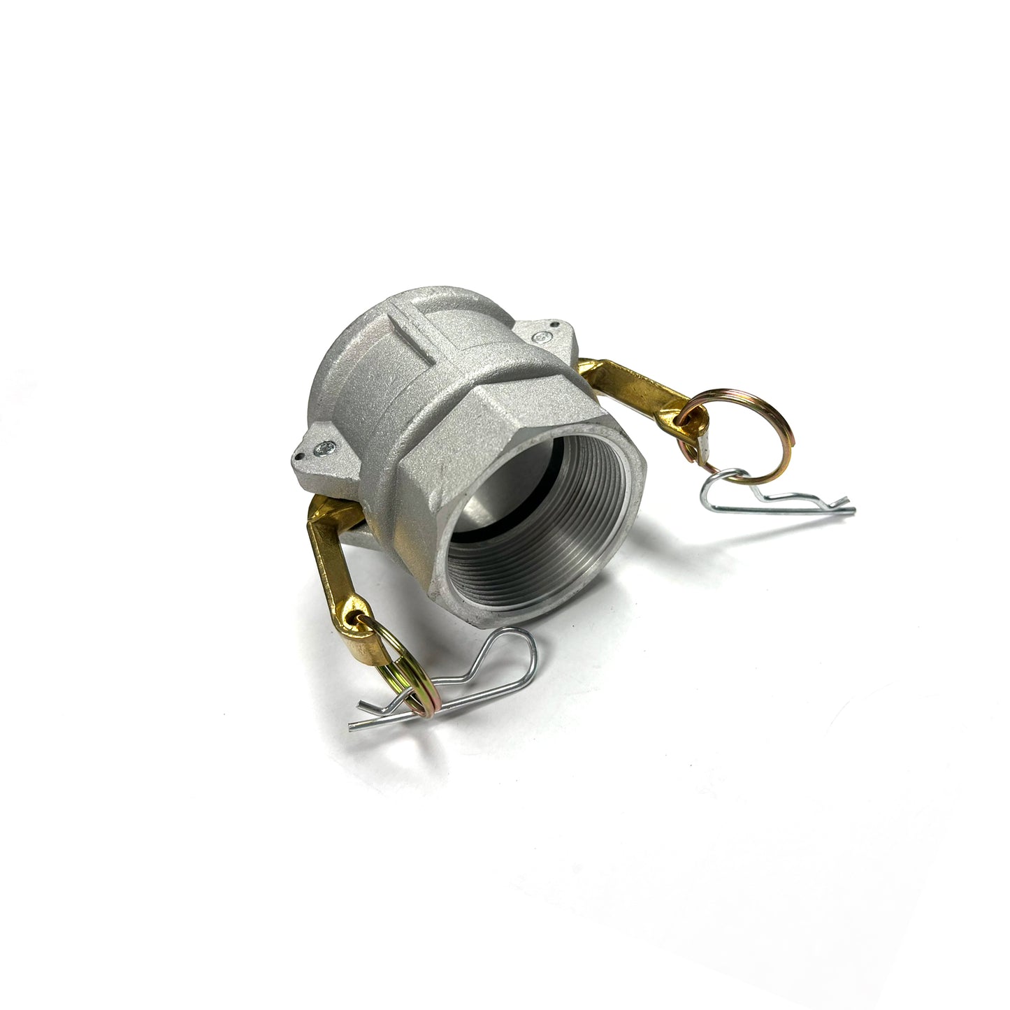 G200-D-AL - 2" Aluminum Cam & Groove Global Type D Coupler x Female NPT