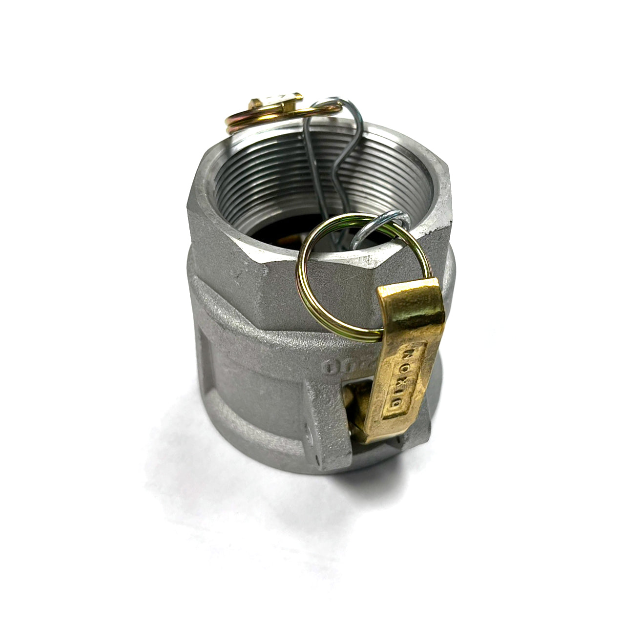 G400-D-AL - 4" Aluminum Cam & Groove Global Type D Coupler x Female NPT