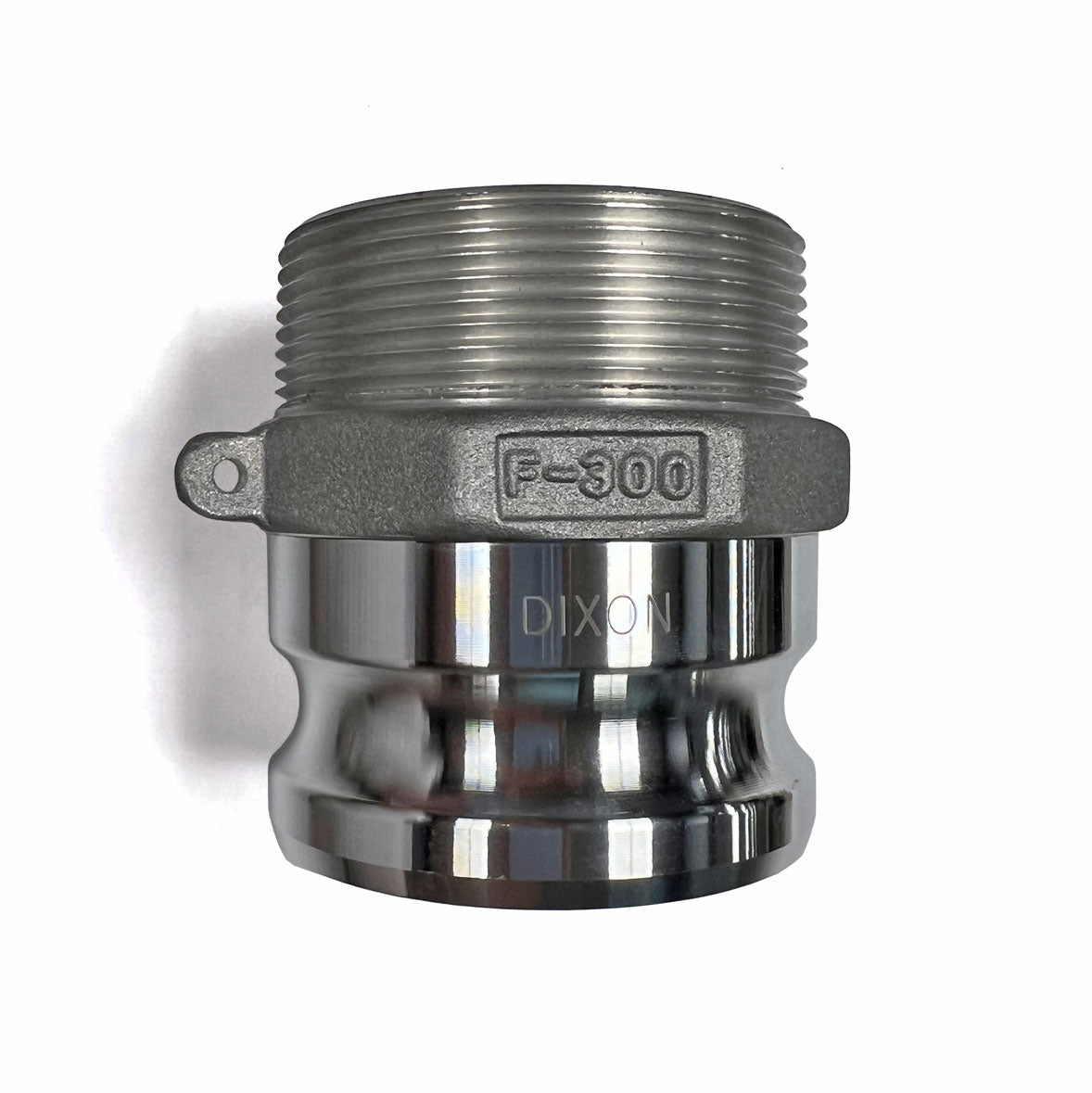 G200-F-AL - 2" Aluminum Cam & Groove Global Type F Adapter x Male NPT
