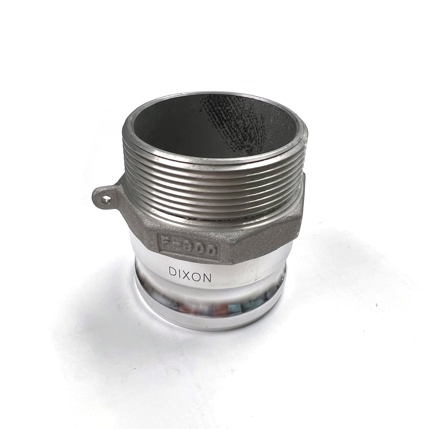 G400-F-AL - 4" Aluminum Cam & Groove Global Type F Adapter x Male NPT