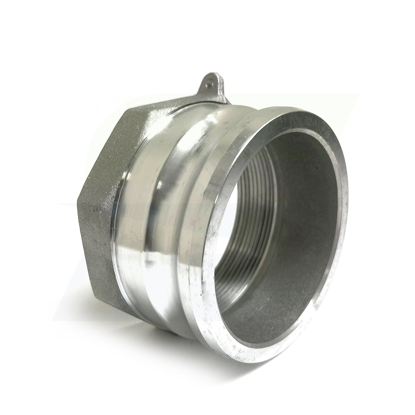 G400-A-AL - 4" Aluminum Cam & Groove Global Type A Adapter x Female NPT