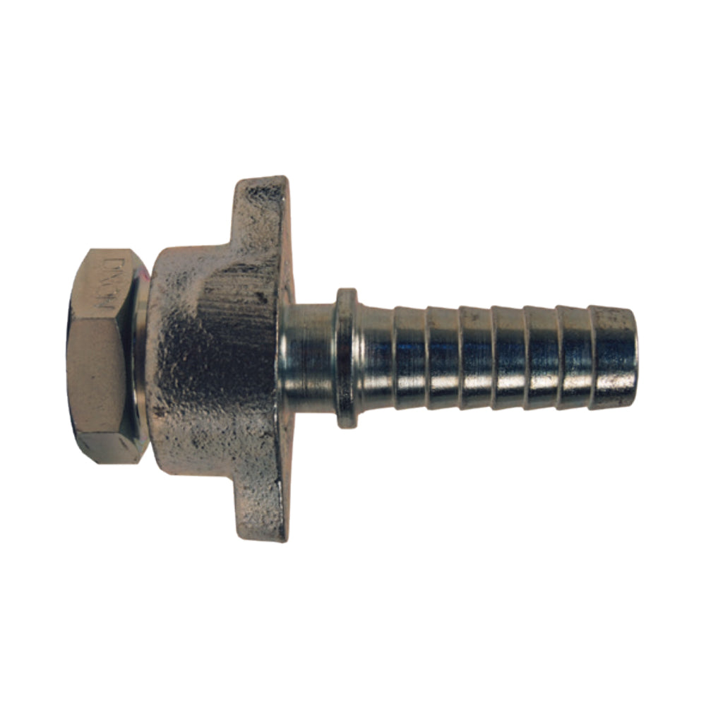 GDF12 - 1" Boss Plated Steel / Iron Ground Joint Air Hammer Coupling with Female Spud