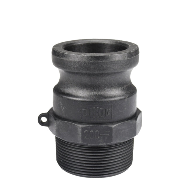 PPF200 - 2" Glass-Filled Polypropylene Type F Adapter x Male NPT