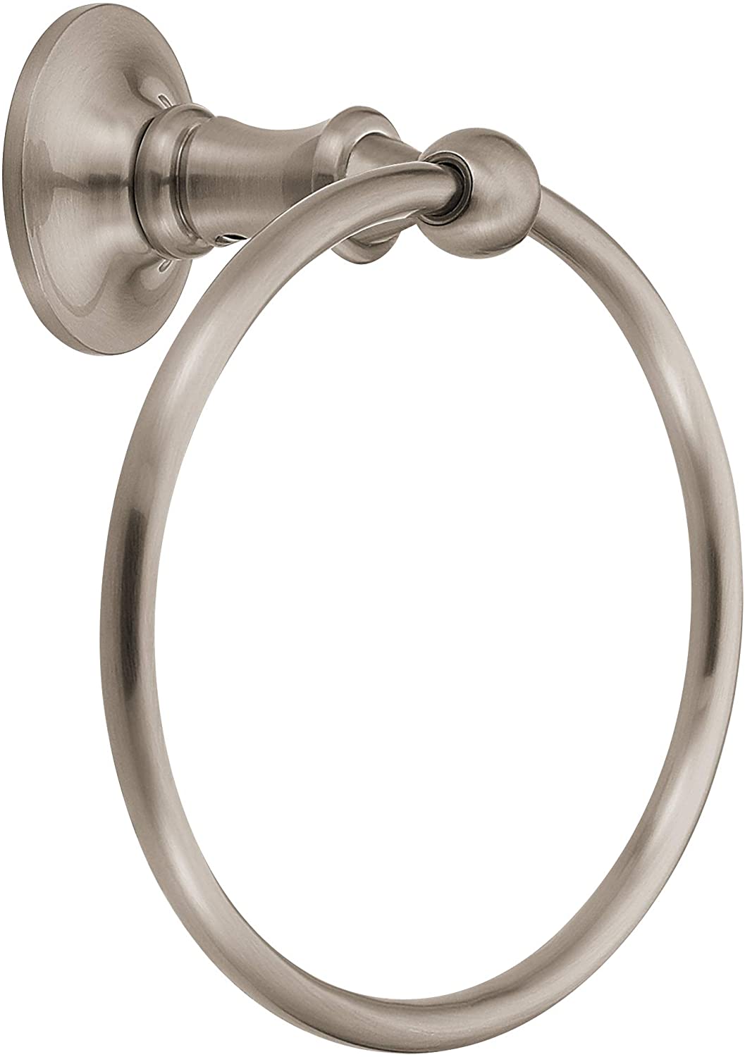Moen DN6786BN - Danbury Bathroom Hand Towel Ring in Brushed Nickel