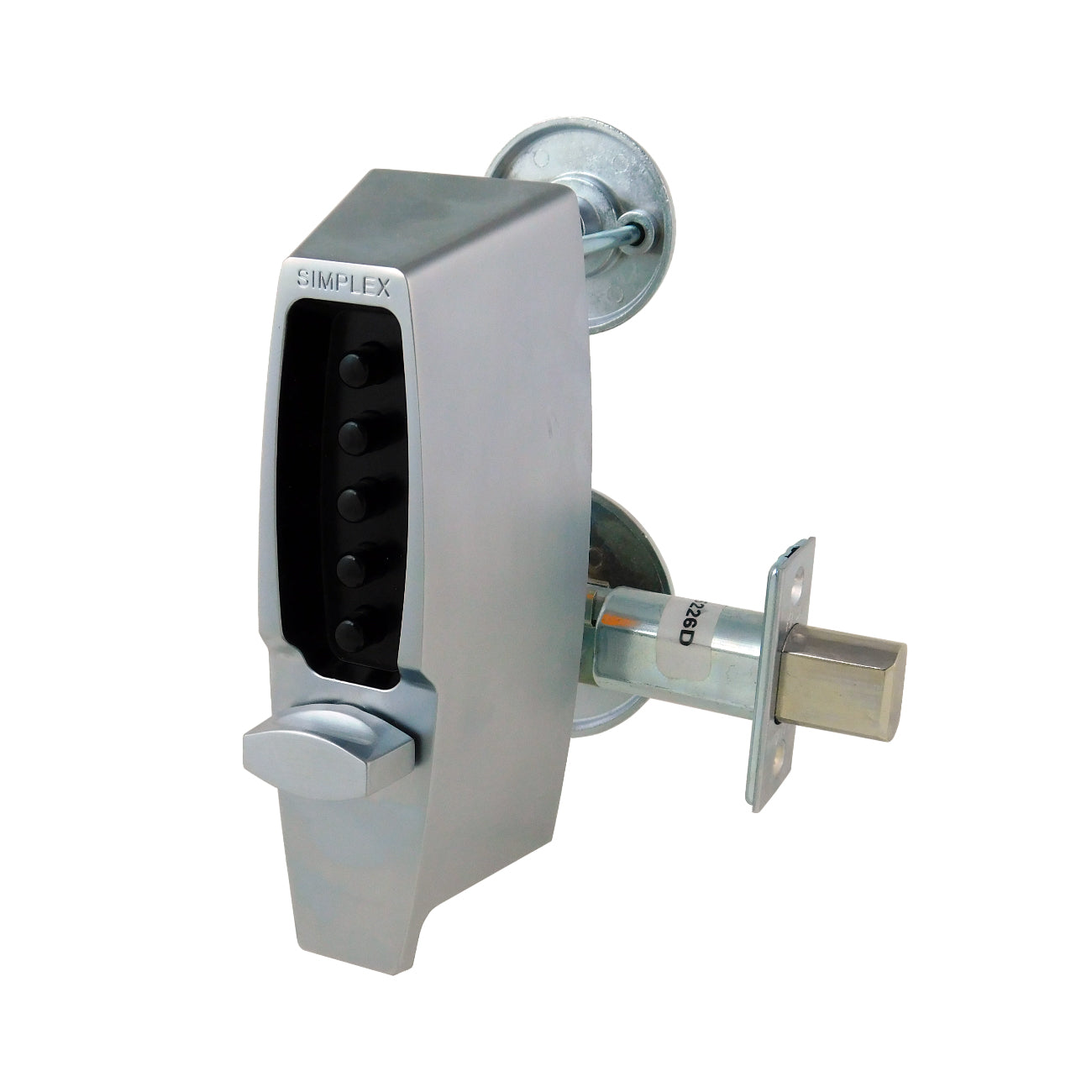 Simplex 7100 Series Mechanical Pushbutton Lock with Thumbturn