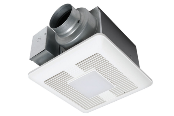 Panasonic FV-0511VQL1 - WhisperCeiling DC Fan|Light, 50-80-110 CFM